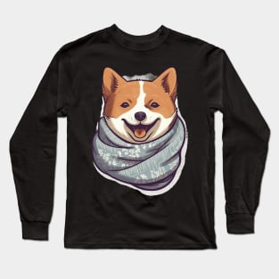 Happy Shiba Inu Long Sleeve T-Shirt